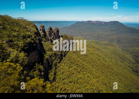 Montagnes bleues Banque D'Images