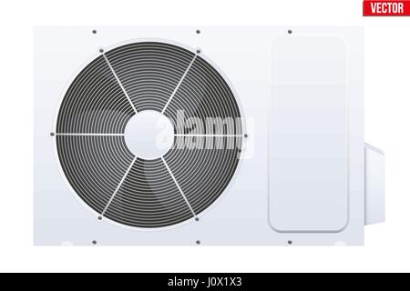 Climatiseur Split système. Illustration de Vecteur