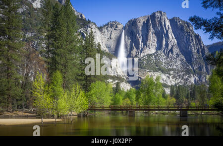 Paysage rural, Yosemite Valley, Californie, États-Unis Banque D'Images