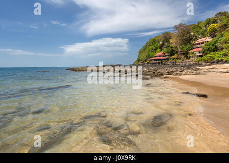 Bamboo Bay Beach à Koh Lanta Yai, province de Krabi, Thaïlande, Asie du Sud-Est Banque D'Images