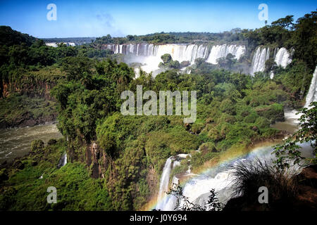 D'Iguazu, Argentine, Brésil Banque D'Images