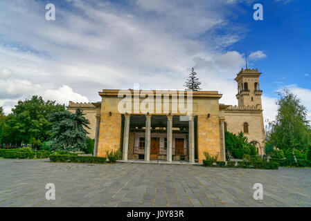 Gori, Géorgie - 28 septembre 2016 : Musée de Joseph Staline à Gori. La maison où est né de Joseph Staline Banque D'Images