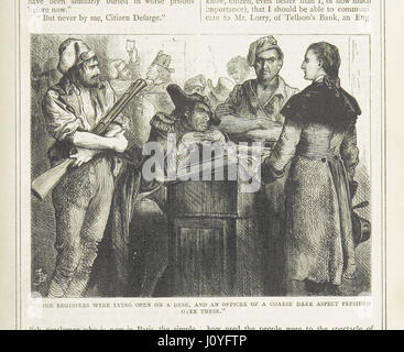 Cette image de la page 131 de 'The Works of Charles Dickens' présente une illustration de l'une des œuvres de Dickens dans l'édition Household, qui comprend des éléments visuels qui soutiennent le récit de ses histoires. Banque D'Images