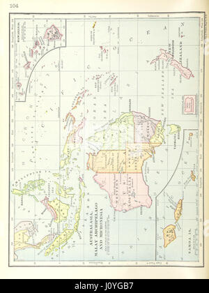 Une image de la page 116 de 'Elements of Geography', un manuel présentant des concepts géographiques et des illustrations. Il couvre des sujets fondamentaux de la géographie, visant à éduquer les lecteurs sur les caractéristiques physiques et les environnements du monde. Banque D'Images