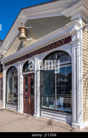 La Pharmacie du Niagara situé dans la région de Niagara sur le lac Ontario Canada Banque D'Images