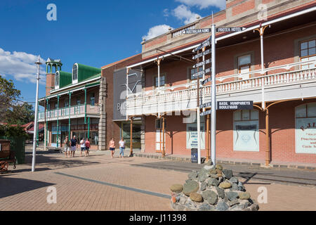 La vieille ville, dans le grand trou, South Circular Road, Kimberley, dans le Nord de la Province du Cap, Afrique du Sud Banque D'Images