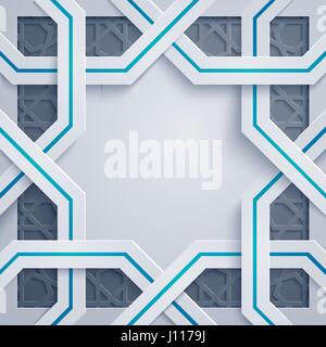 L'arabe motif géométrique abstract background Illustration de Vecteur