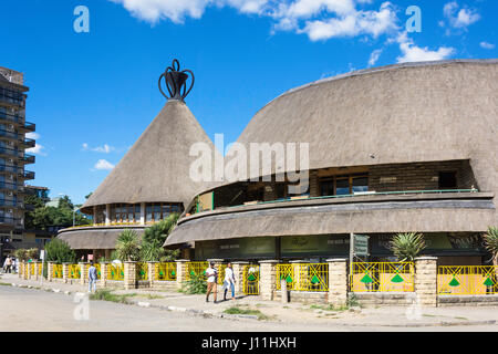 Les Basothos Hat Craft Centre, Kingsway, Maseru, District de Maseru, Lesotho Banque D'Images