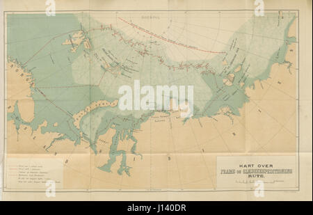 Image prise à partir de la page 591 de "Polhavet sur Fram. Den Norske Polarfaerd 1893-1896. ... Med et Tillaeg Otto Sverdrup af' Banque D'Images