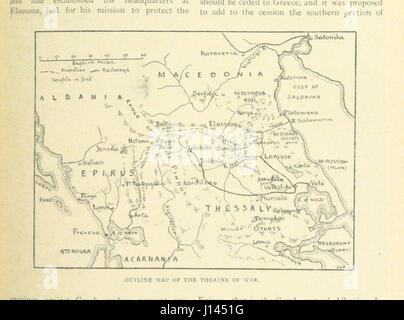 Image prise à partir de la page 683 de "La guerre des années quatre-vingt-dix. Une histoire de la guerre des dix dernières années du xixe siècle ... ... Avec des plans et illustrations ... par l'auteur" Banque D'Images