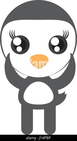 Kawaii penguin jouet animal illustration vecteur eps 10 Illustration de Vecteur