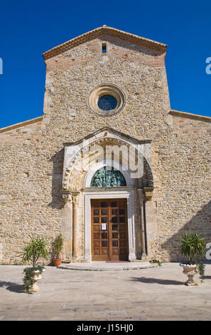 Abbaye de Madonna del Casale. Pisticci. La Basilicate. L'Italie. Banque D'Images