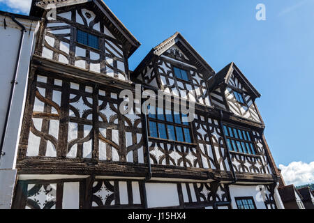 La maison de l'évêque Percy (1580) Cartway, Bridgnorth, Shropshire, England, UK. Nommé d'après le Révérend Dr. Percy, évêque de Dromore. Banque D'Images