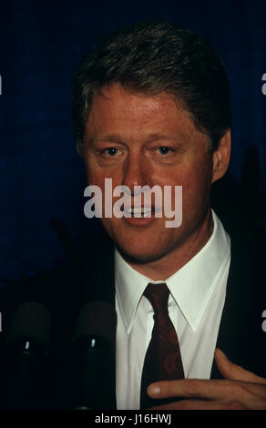 William Jefferson "Bill" Clinton (né William Jefferson Blythe III, le 19 août, 1946)[1] a été le 42e président des États-Unis de 1993 à 2001. © mpi09 / MediaPunch Banque D'Images