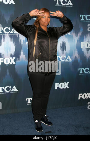 Pasadena, CA, USA. Jan 11, 2017. LOS ANGELES - jan 11 : Queen Latifah, Dana Owens au FOX TV Hiver 2017 TCA Parti All-Star Langham Hotel le 11 janvier 2017 à Pasadena, CA Crédit : Kathy Hutchins/via Zuma Zuma/fil Wire/Alamy Live News Banque D'Images