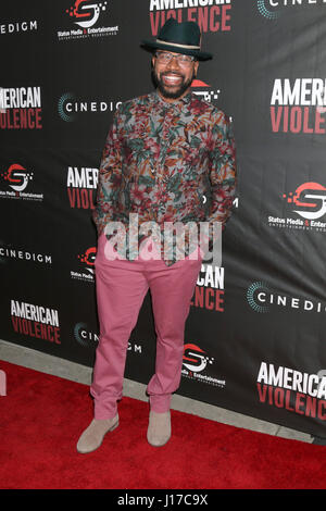 Los Angeles, CA, USA. 26 janvier, 2017. LOS ANGELES - jan 25 : Columbus Short à la ''violence'' en première mondiale au théâtre égyptien le 25 janvier 2017 à Los Angeles, CA Crédit : Kathy Hutchins/via Zuma Zuma/fil Wire/Alamy Live News Banque D'Images