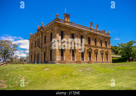 Martindale Hall est un bâtiment historique classé près de Mintaro dans les régions rurales de l'Australie du Sud Banque D'Images