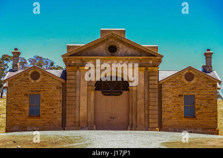 Martindale Hall est un bâtiment historique classé près de Mintaro dans les régions rurales de l'Australie du Sud Banque D'Images