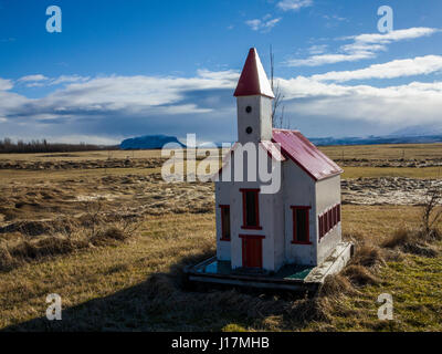 Un Elfe's Church en Islande Banque D'Images