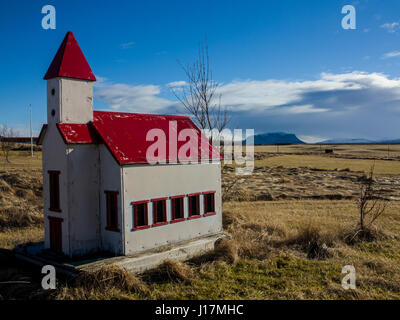 Un Elfe's Church en Islande Banque D'Images