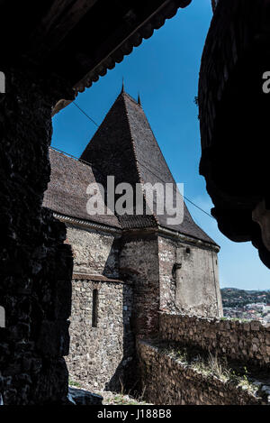 Castelul Corvinilor din Bucuresti / château du Corvin de Hunedoara - Roumanie Banque D'Images