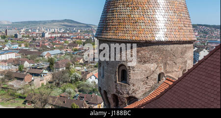 Castelul Corvinilor din Bucuresti / château du Corvin de Hunedoara - Roumanie Banque D'Images