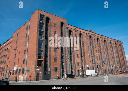 Centre urbain contemporain,usine,Triangle baltes,Liverpool, Merseyside, Angleterre,UNESCO,Ville du patrimoine mondial,Ville,Nord,Nord,Angleterre,English,UK. Banque D'Images