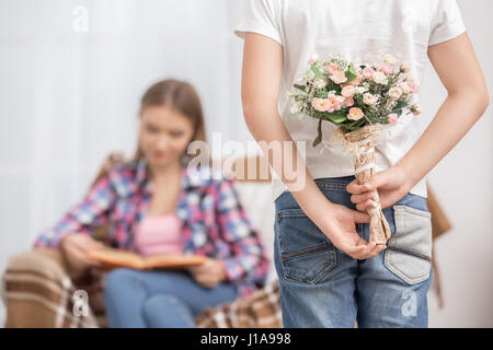 La mère et l'enfant la Maternité Parentales Love concept Care Banque D'Images