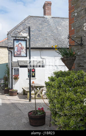 Le Millbrook Inn dans le joli village de South Hams dans le sud du Devon, Banque D'Images