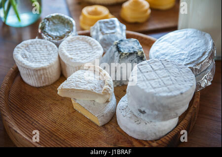 Ensemble de fromage différentes Banque D'Images