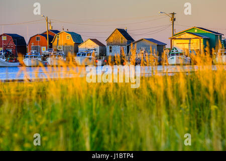 Malpeque Harbour dans l'Île du Prince Édouard, Canada Banque D'Images