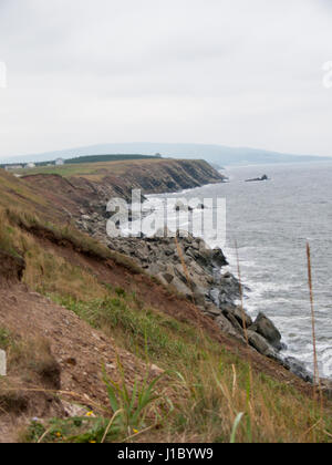 Le long de la piste Cabot, l'île du Cap-Breton Banque D'Images