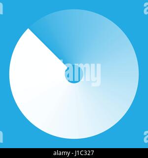 Abstract Radar concept icône symbole logo vector illustration Illustration de Vecteur