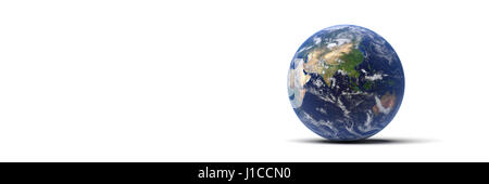 La Terre, montrant l'Afrique, l'Asie, l'Europe et l'Australie Banque D'Images