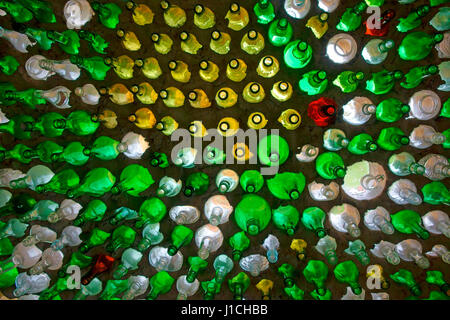 Edouard Arsenault bottle house, Canada, Prince Edward Island, î, î. Banque D'Images