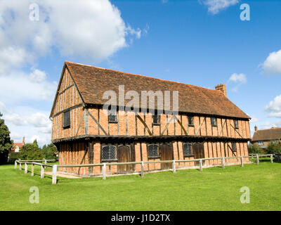 Le Moot Hall & Village Green Elstow Banque D'Images