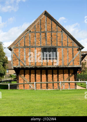 Le Moot Hall & Village Green Elstow Banque D'Images