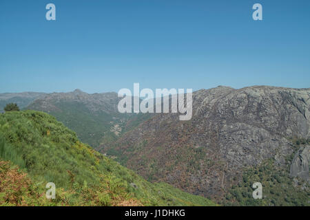 Montagnes de geres portugal Banque D'Images