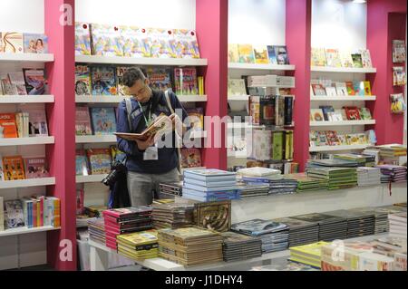 Milan (Italie), de l'édition 'juste Tempo di Libri' (temps de livres) Banque D'Images