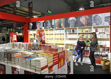 Milan (Italie), de l'édition 'juste Tempo di Libri' (temps de livres) Banque D'Images