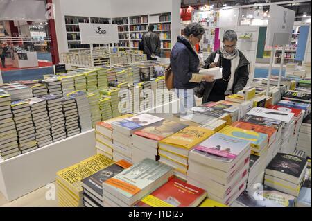 Milan (Italie), de l'édition 'juste Tempo di Libri' (temps de livres) Banque D'Images