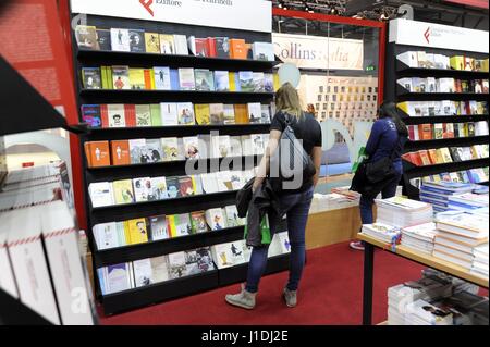 Milan (Italie), de l'édition 'juste Tempo di Libri' (temps de livres) Banque D'Images