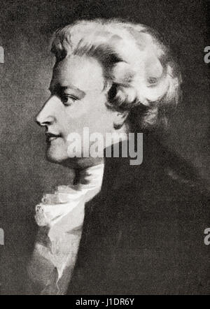 Wolfgang Amadeus Mozart, 1756 - 1791. Compositeur prolifique et influent de l'époque classique. L'histoire de Hutchinson de l'ONU, publié 1915 Banque D'Images