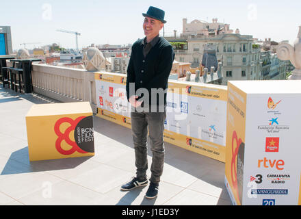 Barcelone, Espagne. 21 avril, 2017. L'acteur américain Richard Gere et le réalisateur Joseph Cedar ouvre le premier Festival du Film International de Barcelone avec le film 'Norman', Avril 21, 2017, Barcelone, Espagne. Crédit : David Rodriguez Rico/Alamy Live News Banque D'Images