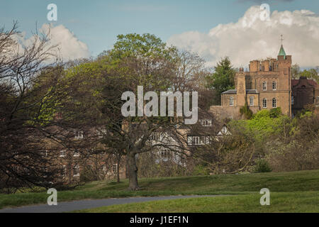 Vanbrugh Castle sur Maze Hill à Greenwich Banque D'Images