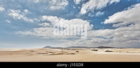 Dunes de sable, Fuertenvetura Banque D'Images