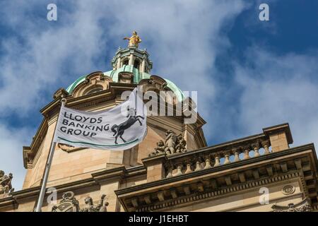 Le Lloyds Banking Group siège écossais sur la Butte à Édimbourg Banque D'Images