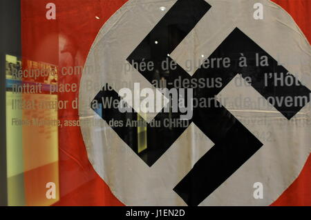 Le Centre National de la résistance et de la déportation (CHRD) à Lyon (France), un lieu de mémoire dédié à la mémoire des victimes du nazisme les victimes. Banque D'Images