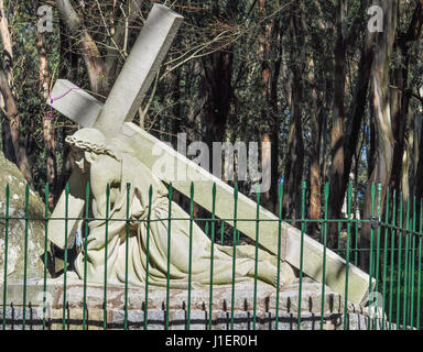 Via Crucis, ville de Tandil, Argentine Banque D'Images