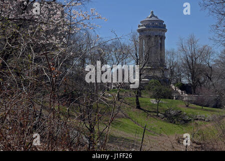 Le Monument des soldats et marins dans la région de Riverside Park New York City Banque D'Images